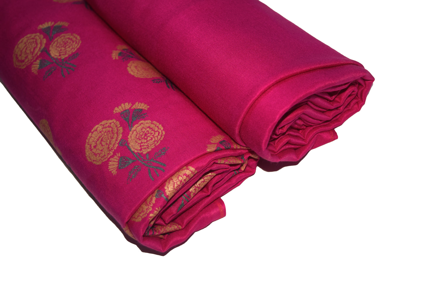 Ghazi Fabric Unstitched Linen 2-Piece Suit for Women - Feroza Series Blush Pink (Shocking Pink) (FZ Series-0052142/8)