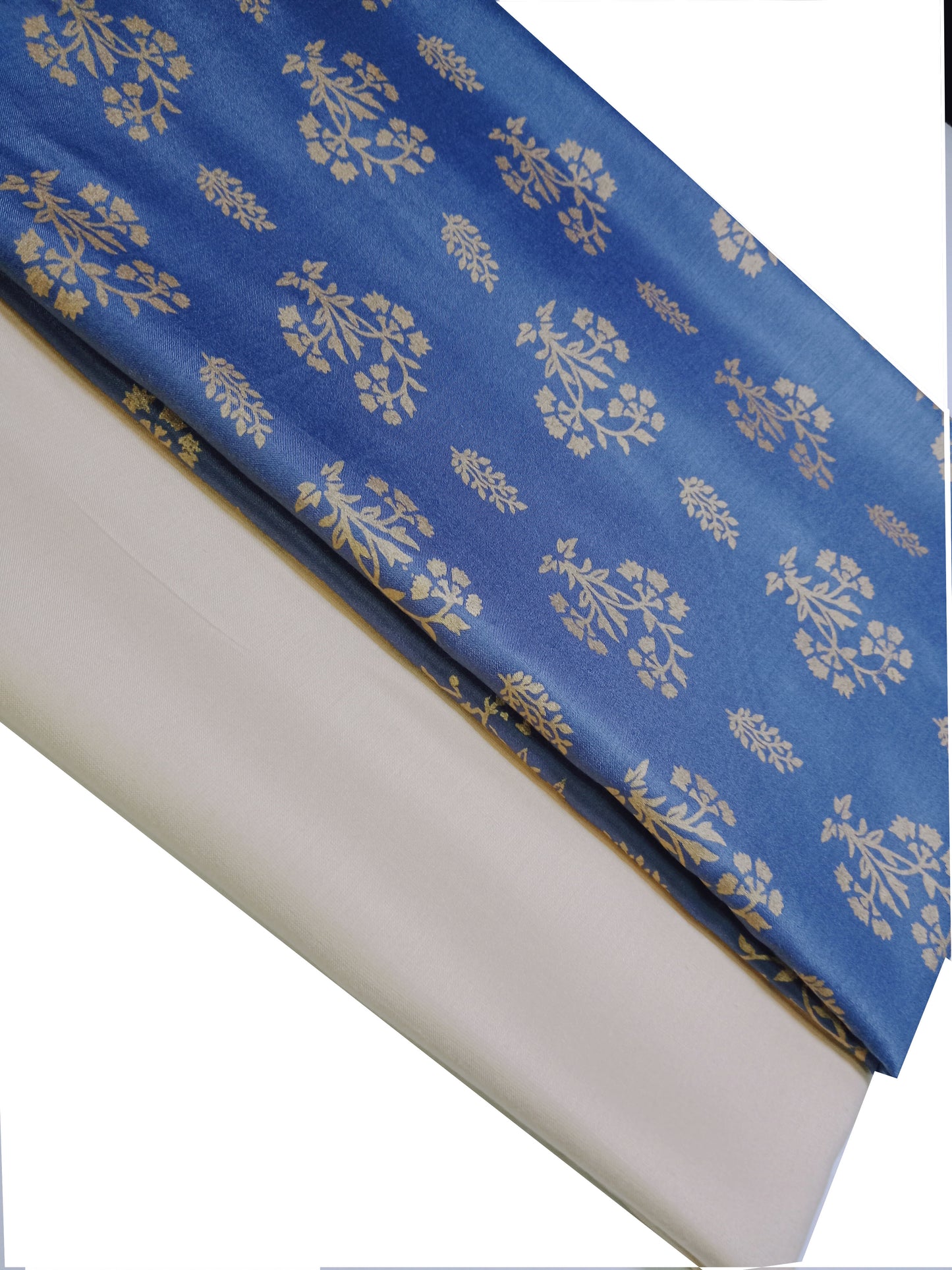 Ghazi fabric Un-stitched Premium Quality Linen Dress Collection Famza Series Unstitch 2 Piece Suit For Women Grey  with beige trouser (FM2134-H9)