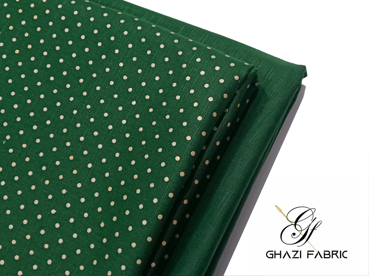 Ghazi Fabric – Khaddar-e-Khaas – KHK-06 Bottle Green (Unstitched)
