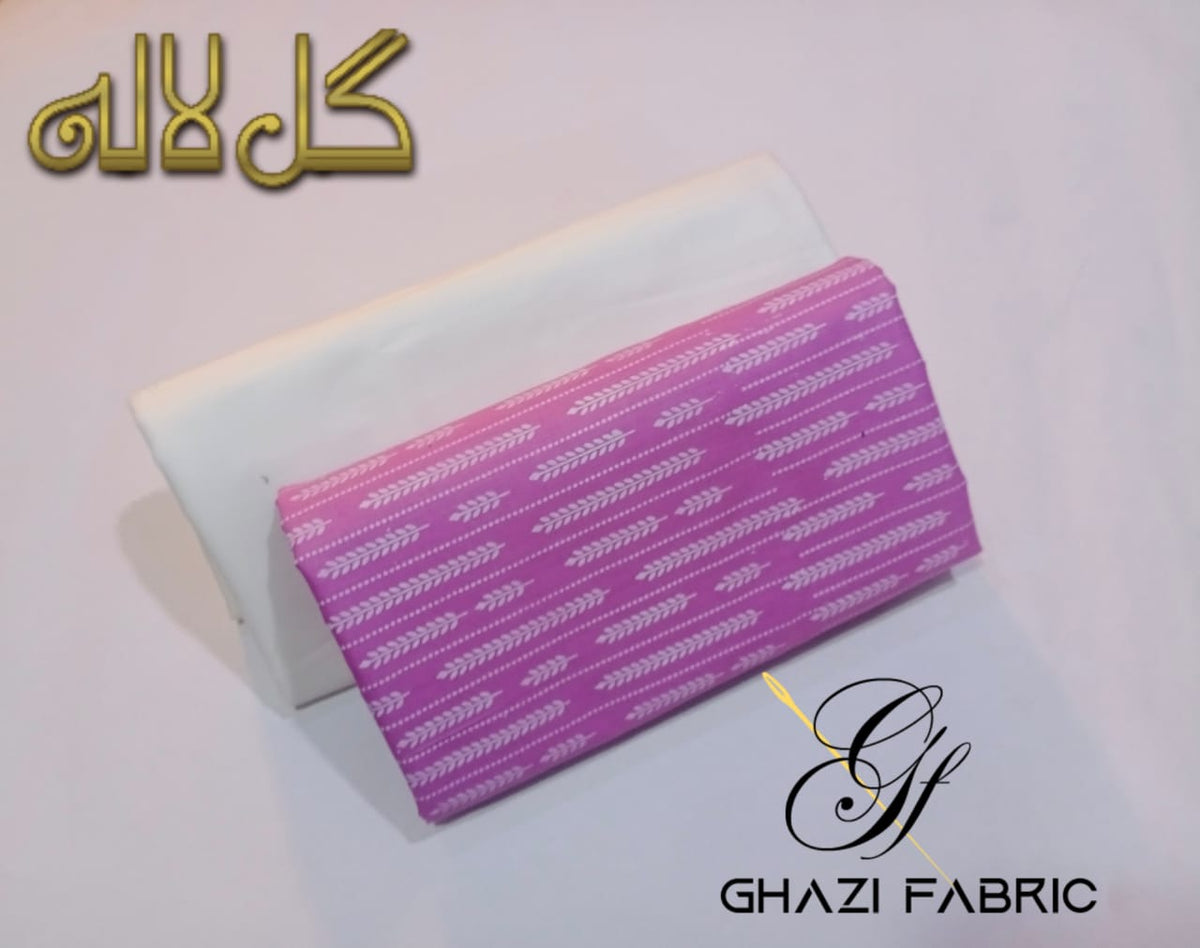 Ghazi fabric Lawn Collection Ghazi Lawn fantasy Unstitch Shirt & Trouser summer collection 2 pc Lawn Fantasy volume 2 women clothes (GF73)