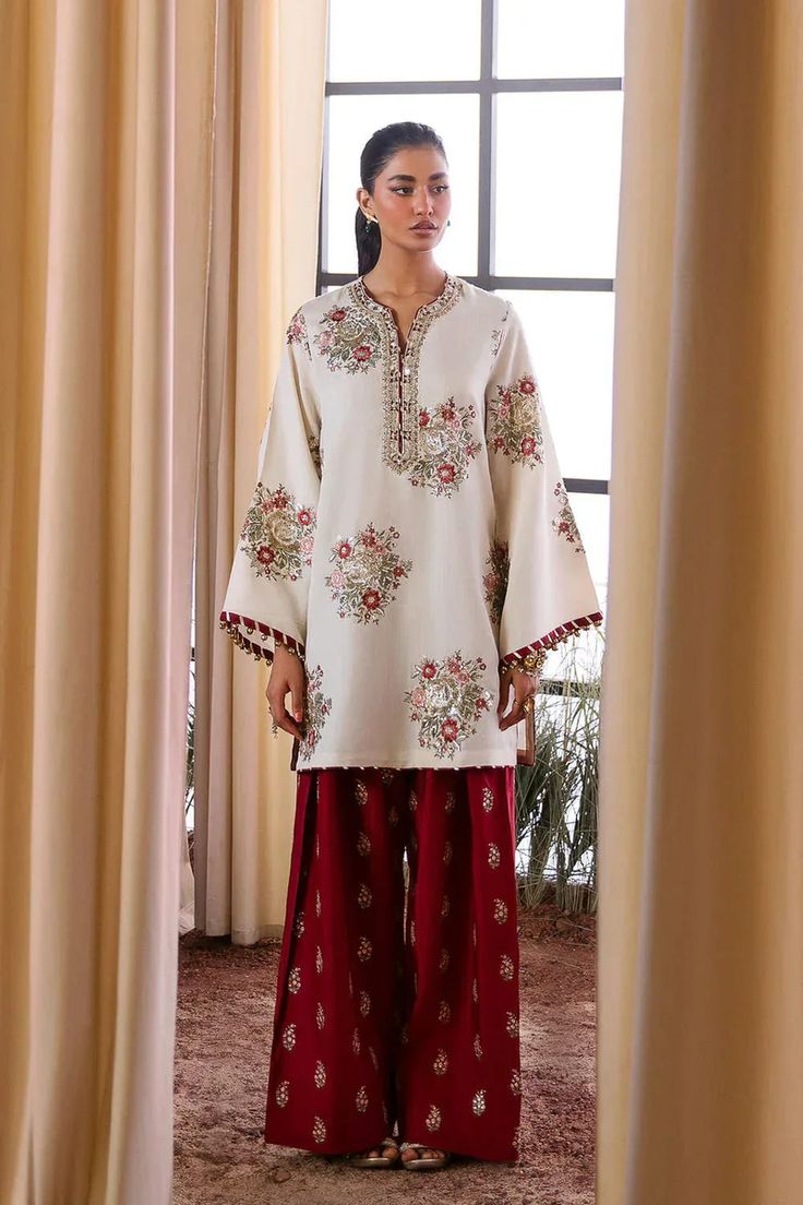 Digital Printed 2-Piece Silk Unstitched Suit | NOOR-E-BAHAAR by Ghazi Fabric GF-NB-223-13