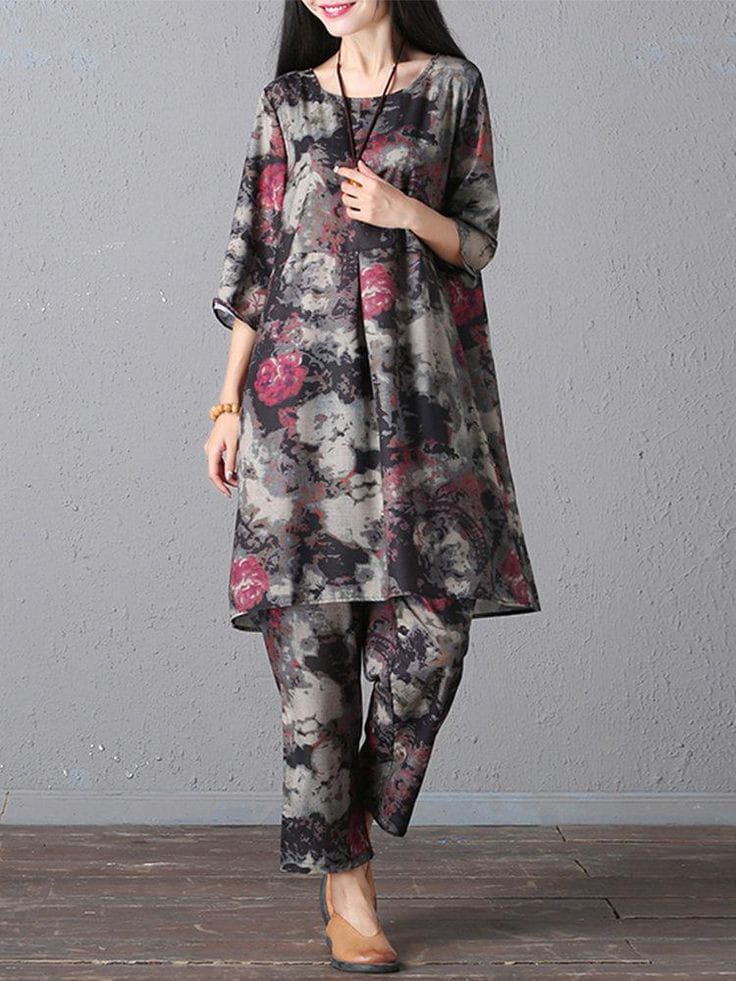 Ghazi fabric Unstitched Digital Print Linen collection Premium quality Dress 2 piece for women DF5147/2