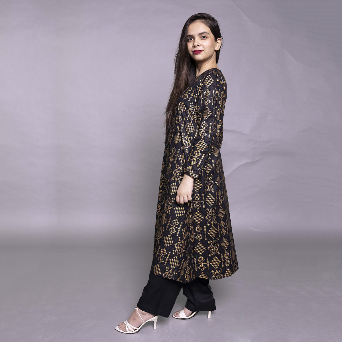 Ghazi fabric Lawn Collection Ghazi Lawn fantasy Unstitch Shirt & Trouser summer collection 2 pc Lawn Fantasy volume 2 women clothes (GF73)