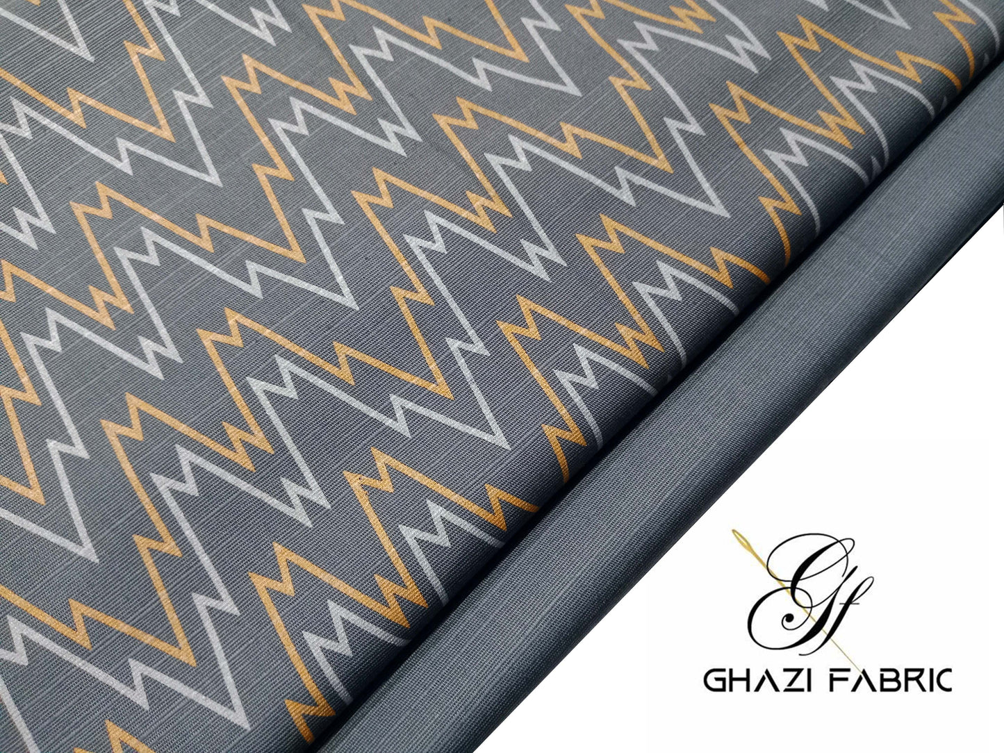 Ghazi Fabric – Khaddar-e-Khaas – KHK-05 Gray (Unstitched)