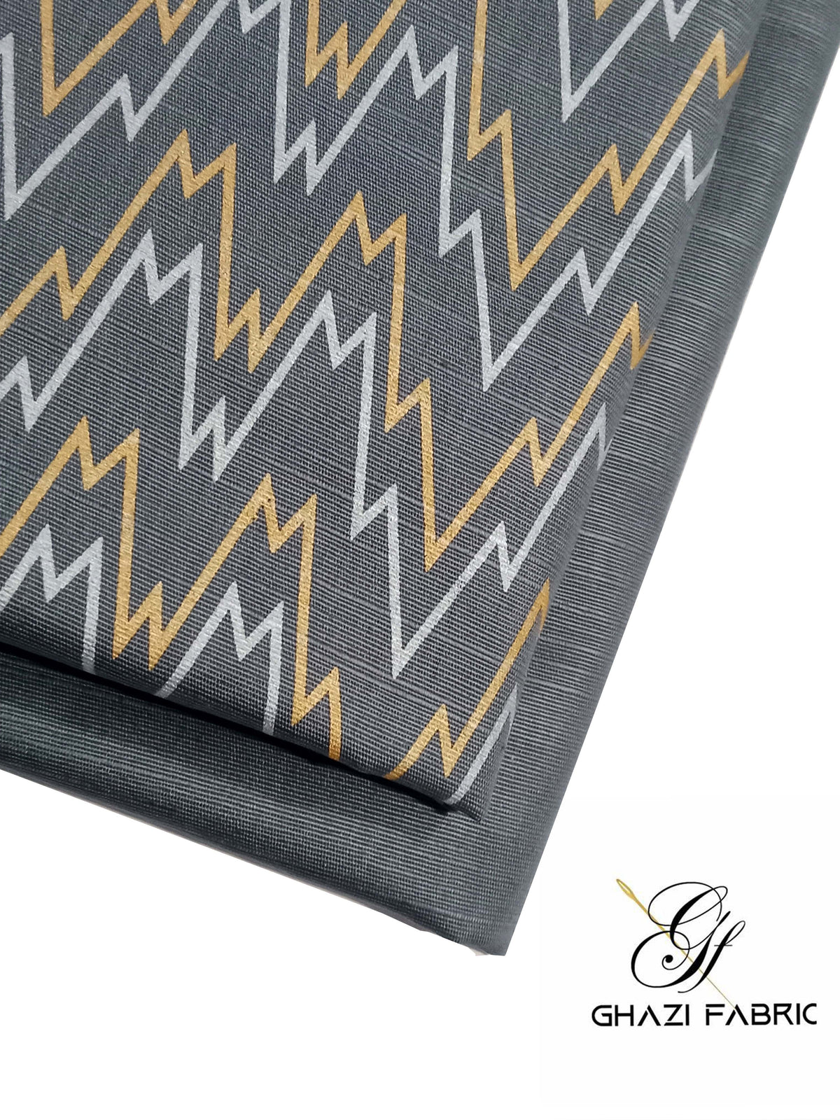 Ghazi Fabric – Khaddar-e-Khaas – KHK-05 Gray (Unstitched)