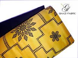 Ghazi fabric Unstitched Linen 2 piece suit for women Feroza series mustard with black trouser(Fz series-00131/8)