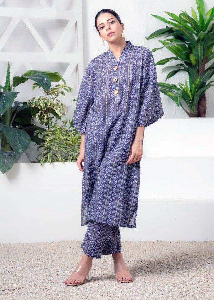 Ghazi fabric Unstitched Linen Dress Collection Famza Series Unstitch 2 Piece Suit For Women Gray (FM4109-H77)