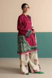 Digital Printed 2-Piece Suit | NOOR-E-BAHAAR by Ghazi Fabric NB8-88