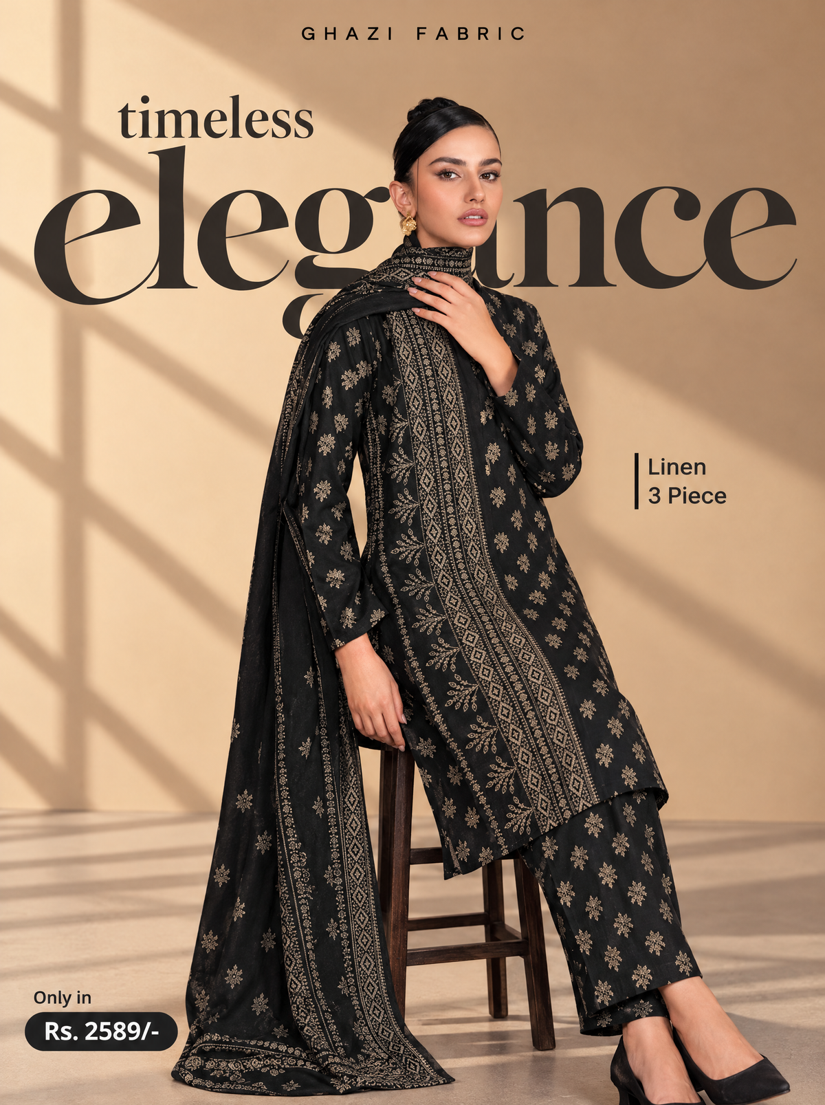 Black Pearl Series – Linen Suits for Women