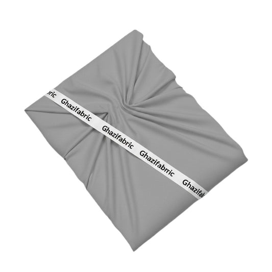 Ghazi fabric Unstitch Men Wash Ware boski Collection for Men  Premium Quality Fabric Grey  (DS66-07)