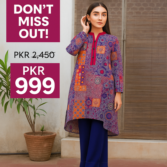 Digital Linen Separates shirt piece 3 yards