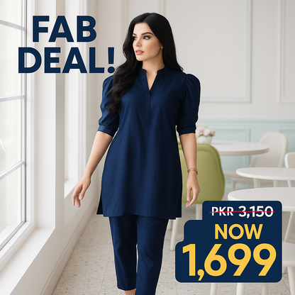 Ghazi fabric Stitched ready to ware 2 piece for women and girls