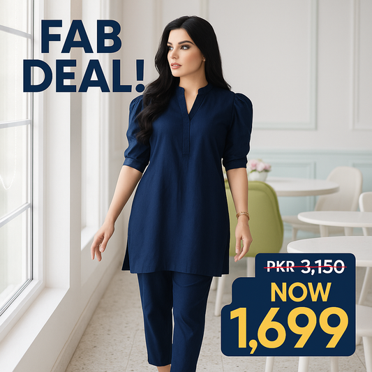 Ghazi fabric Stitched ready to ware 2 piece for women and girls