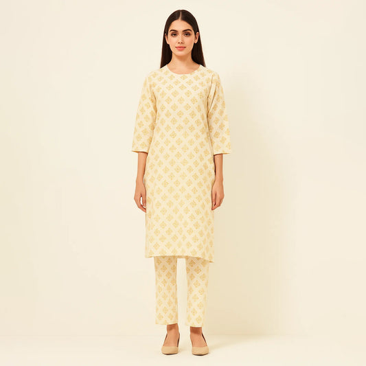 Ghazi Fabric Unstitched Linen 2 Piece dress for Women