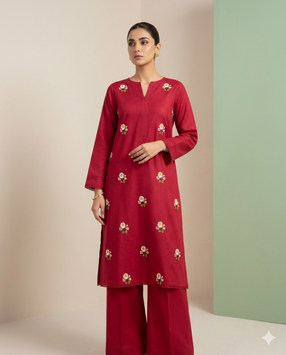 Embroidered Lawn 2 Piece Suit – Noor-e-Bahar | Ghazi Fabric GF-NB-5