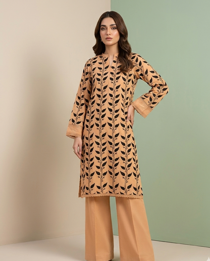 Ghazi fabric Black Unstitched Lawn Suit – 2 Piece summer collection