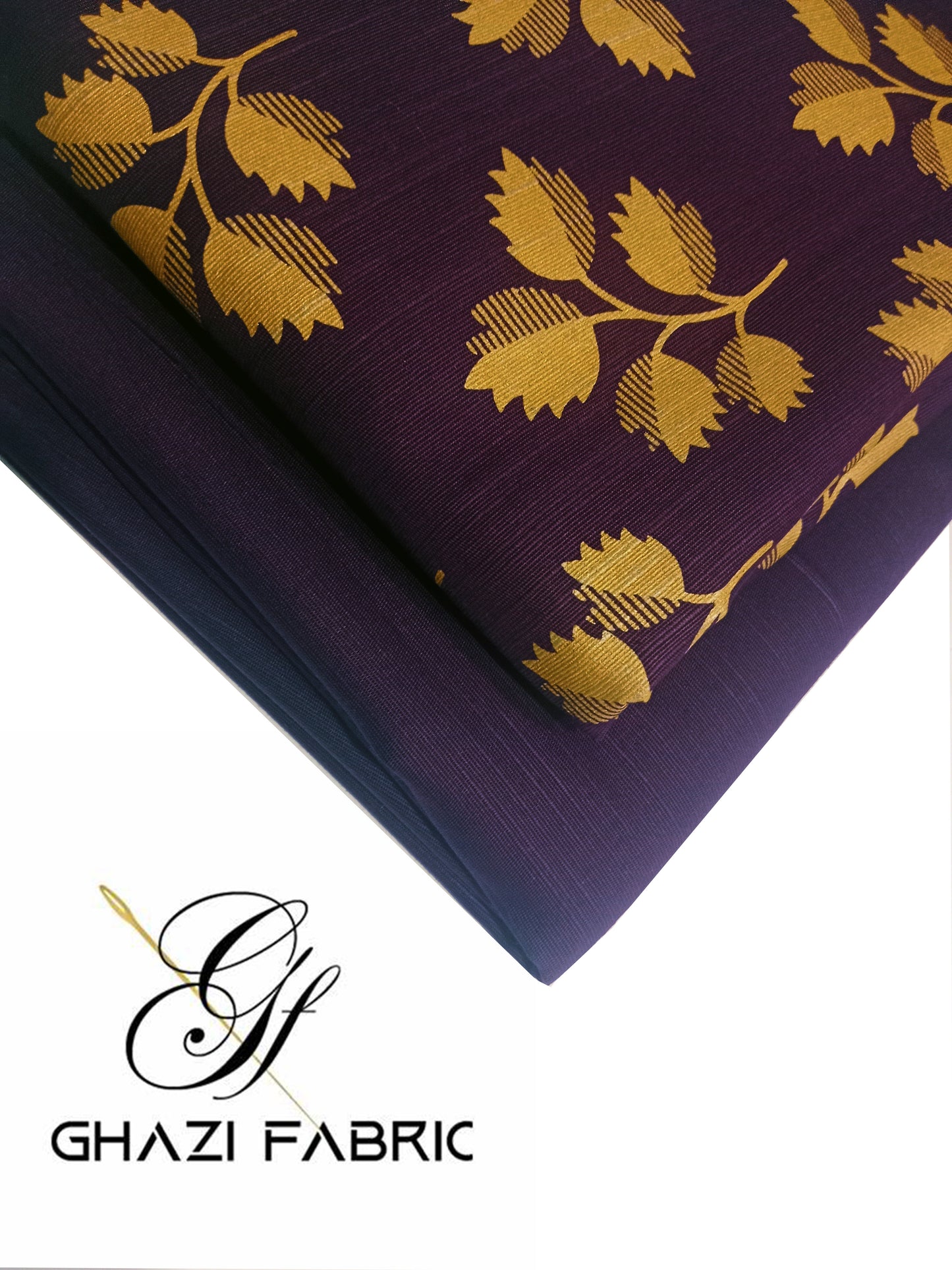 Ghazi Fabric – Khaddar-e-Khaas – KHK-09 Plum (Unstitched)