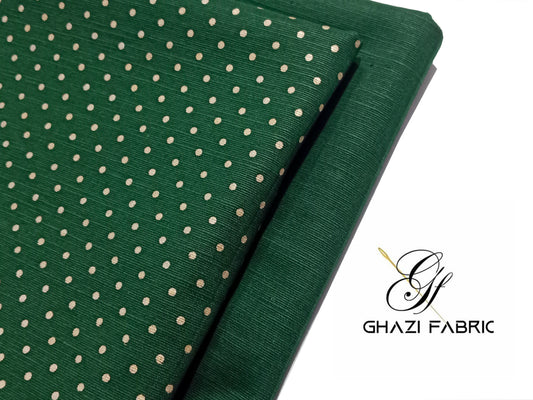 Ghazi Fabric – Khaddar-e-Khaas – KHK-06 Bottle Green (Unstitched)
