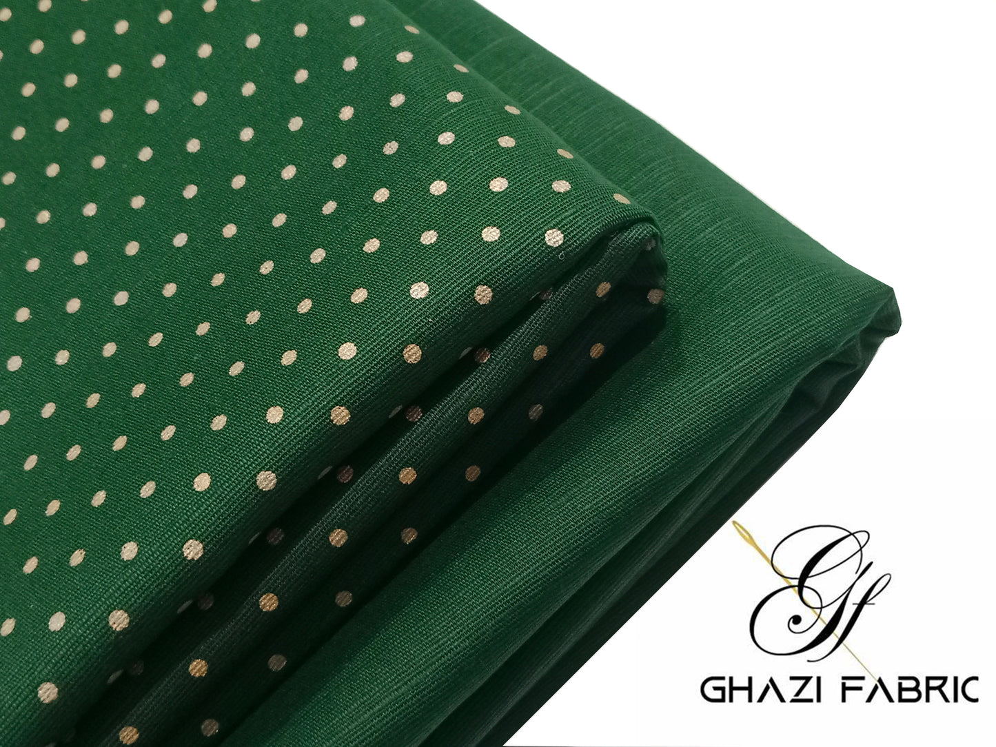 Ghazi Fabric – Khaddar-e-Khaas – KHK-06 Bottle Green (Unstitched)