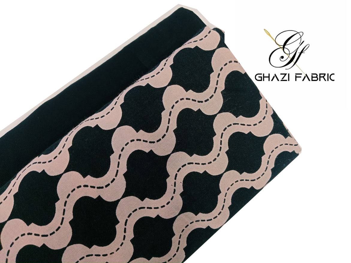 Black Pearl Series –  Unstitched Linen 2 Piece Suit
