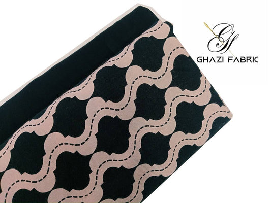 Black Pearl Series –  Unstitched Linen 2 Piece Suit