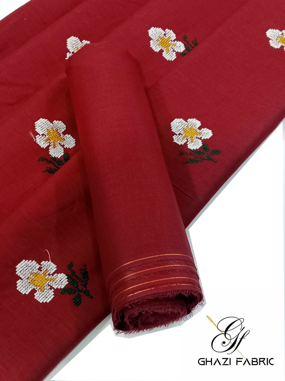 Embroidered Lawn 2 Piece Suit – Noor-e-Bahar | Ghazi Fabric GF-NB-5