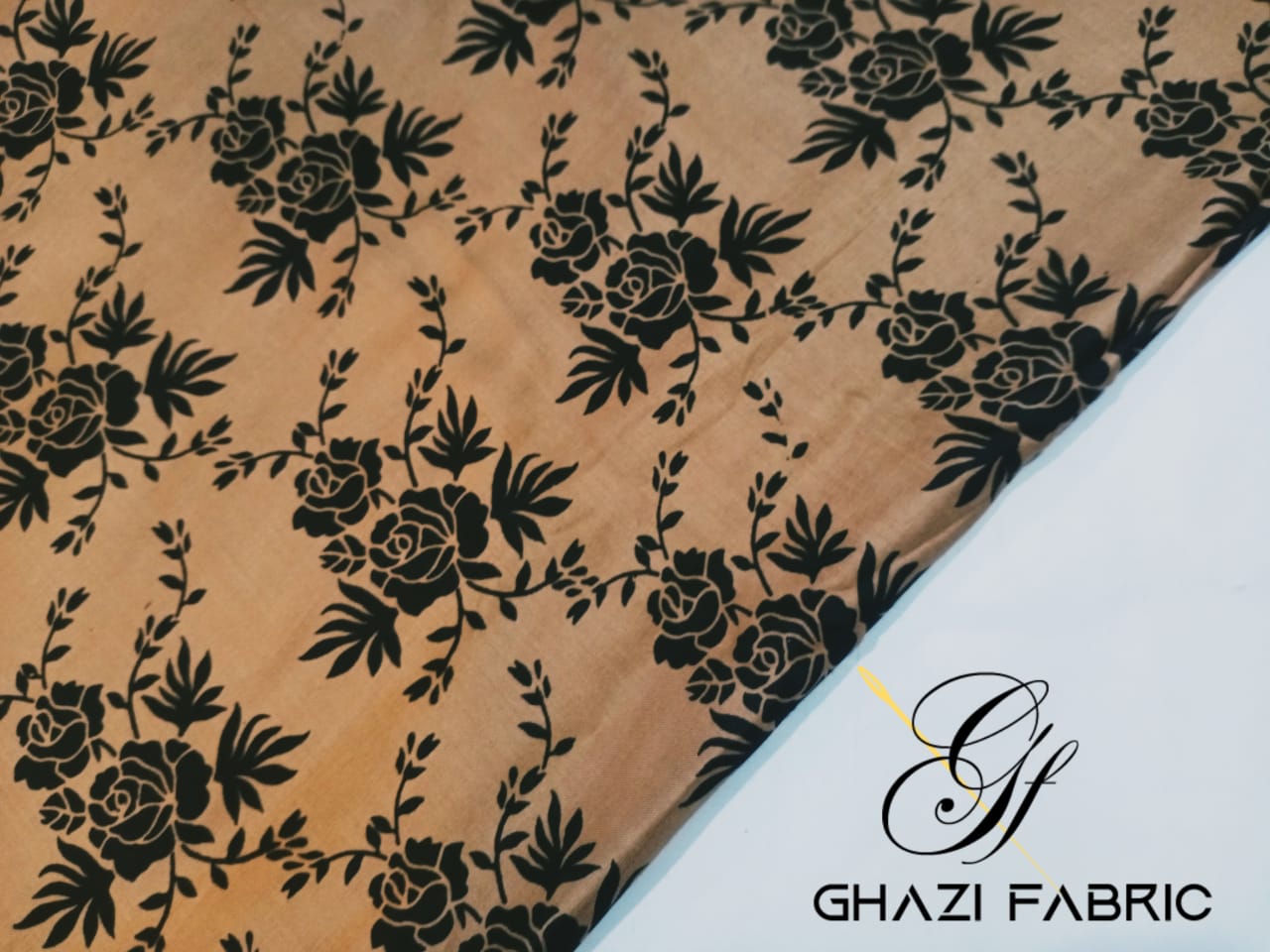 Ghazi fabric Unstitched Shirt Linen 1 piece suit for women Gull-E-Maryam Collection