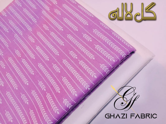 Ghazi fabric  Lawn Collection Ghazi Lawn fantasy  Unstitch Shirt & Trouser summer collection 2 pc Lawn Fantasy volume 2  women clothes  (GF73)