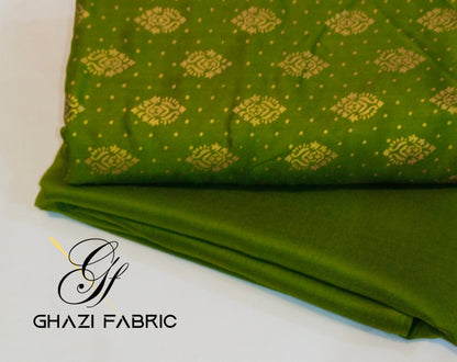 Ghazi fabric Unstitched Linen collection 2 piece suit for women premium quality fabric for women live DTRES23/98