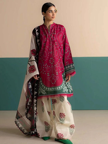 Digital Printed 2-Piece Suit | NOOR-E-BAHAAR by Ghazi Fabric NB8-88