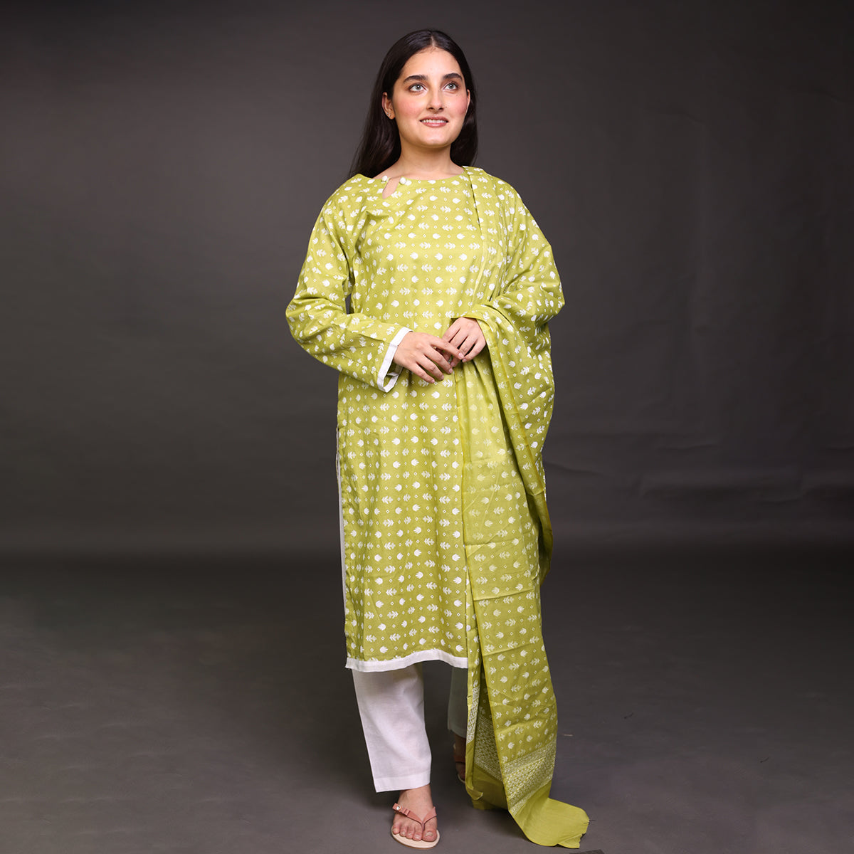Ghazi fabric Rungrez  Collection Unstitched 3 piece suit for women