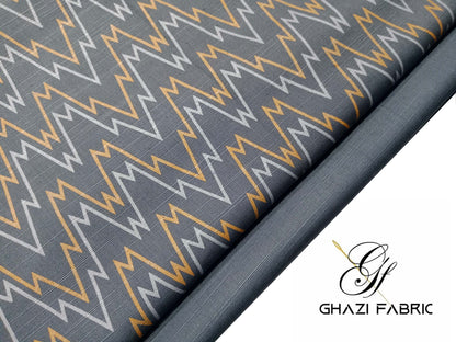 Ghazi Fabric – Khaddar-e-Khaas – KHK-05 Gray (Unstitched)