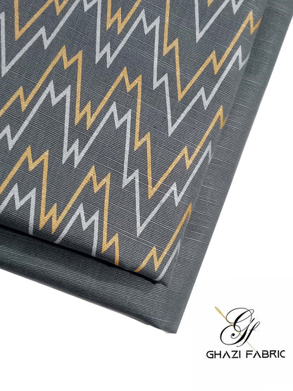 Ghazi Fabric – Khaddar-e-Khaas – KHK-05 Gray (Unstitched)