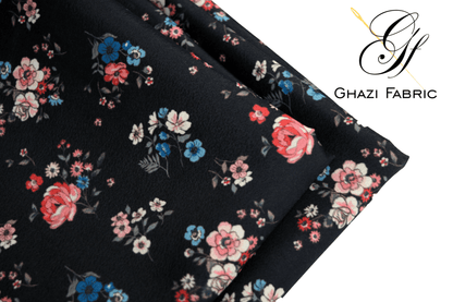 Ghazi fabric Unstitched  Grip Digital  collection digital print Shirt Piece  For Women (Uk series44456-9)