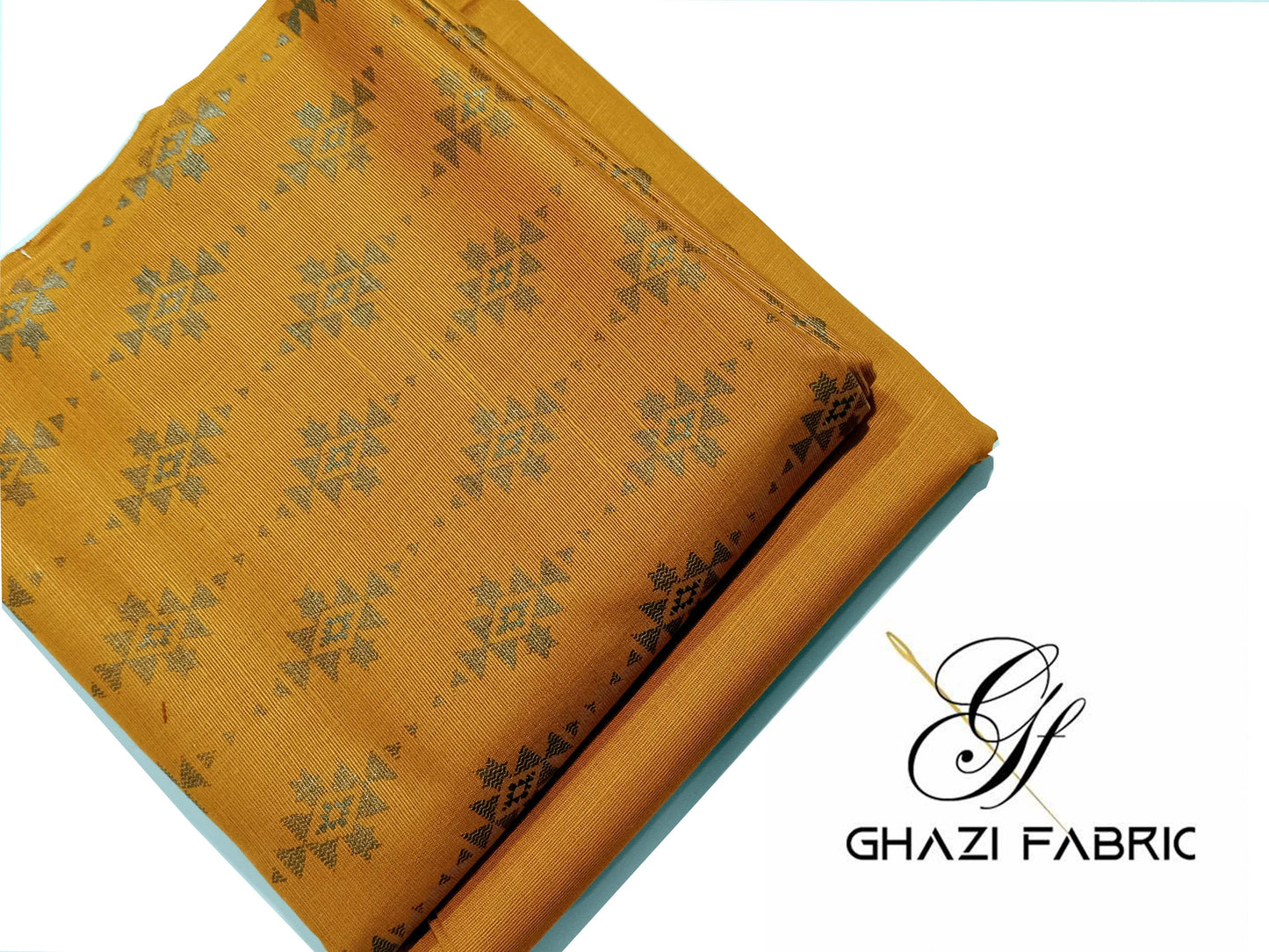 Ghazi Fabric – Khaddar-e-Khaas – KHK-04 Mustard (Unstitched)