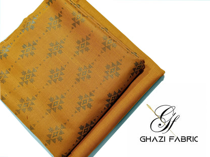 Ghazi Fabric – Khaddar-e-Khaas – KHK-04 Mustard (Unstitched)